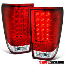Red Fit 2004-2015 Titan Led Rear Tail Lights Brake Signal Lamps Leftright 04-15