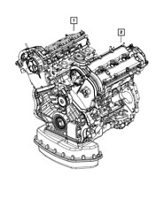 Engine Complete 3.0l Diesel Exf Mopar 5158048af Ram Ecodiesel