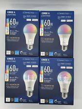4-pack Cree Connected Max Smart Led Bulb 60w - Adjustable Voice Control