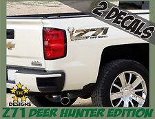 Z71 Offroad Decals Set Oak Camouflage For Chevrolet Silverado Deer Hunting