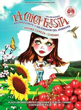 4pcs La Chica Cerezita Carhome Air Freshener Cherrycereza Aromatizante Paper