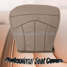 For 1999-2003 Ford F150 Single Cab Driver Bottom Leather Seat Cover Tan Ex Or Hx