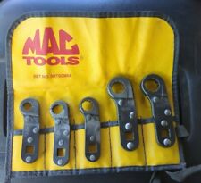 Mac Tools 5pc Ratcheting Flare Nut Torque Adapter Wrench Set Metric 12pt
