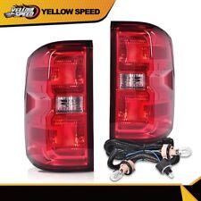 Fit For 2014-2018 Chevy Silverado 1500 2500 3500 Tail Lights Brake Lamps Wbulbs