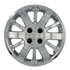 Brand New - Set Of 4 - 15 Chrome Hubcaps For 2009-2010 Chevy Cobalt