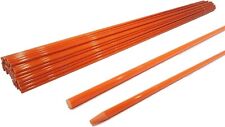 Pack Of 50 Landscape Driveway Markers Rod For Visibility When Snow Plowing