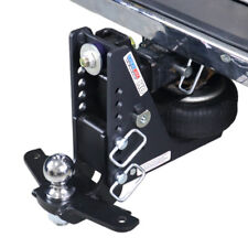 Shocker Hd Max Black Air Drop Hitch With Sway Control Bar Tabs 4-12 To 8-1...