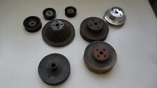 Vintage Sbc Chevy V Belt Serpentine Accessory Pulley Lot Hot Rod Used 02cc5