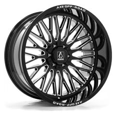 Axe Kratos Gloss Black Milled 22x12 -44 6x135 6x139.7 Wheel Single Rim
