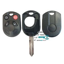 Keyless Entry Remote Car Key Fob Shell Case Cover For Ford Oucd6000022 4 Button