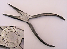 Snap-on Tools Needle Nose Pliers No. 196 With Side Cutters Nice