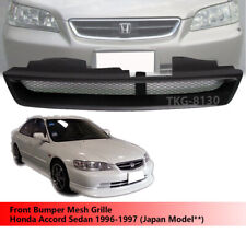 Front Bumper Mesh Grille Grill For Honda Accord Sedan 1996-1997 Japan Model