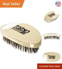 Premium Torino Pro Wave Brush - Efficient Curved Hard Palm - Thickcoarse Hair