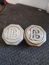 Lot Of 2 Vintage Dodge Brothers Wheel Hub Grease Caps Covers
