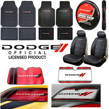 Dodge All Weather Floor Mats Seat Covers Steering Wheel Cover Sun Shade