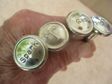 1916-1920 Dash Control Knobs Pull Push Set Of 4 Spark Gas Heat T For Throttle 