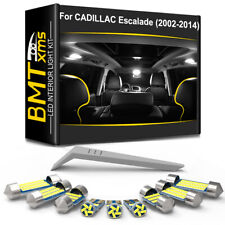 18x Interior Led Light Bulbs License Plate White For Cadillac Escalade 2002-2014