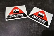 2x Spoon Sports Jdm Car Sticker Decal Set Type One Honda Civic Itr Ek Ej Si Sir