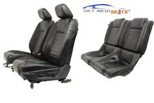 Ford Mustang Seats Front Rear Coupe Gt Black Leather Seats S197 2005-2014