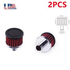 2pcs High Flow Racing 34 Small Air Filter Motorcycle Turbo Cold Air Intake Us