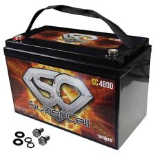Energie Sc4800 12-volt 110ah Agm Supe Cell Performance Car Audio Battery 4800w