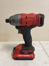 Craftsman 20v 14 Impact Driver And Battery