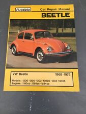 Auto Data 1978 Car Repair Manual Beetle 1968-1978 Vgc