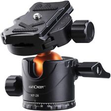 Kf Concept 360 Degree Ball Head With Quick Release Plate And Levels For Camera