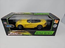 Joyride The Fast And The Furious 2003 Dodge Viper 118 Scale Diecast New Rare