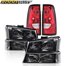 Fit For Chevy Silverado Avalanche 1500-3500 03-06 Bumper Headlight Tail Lights