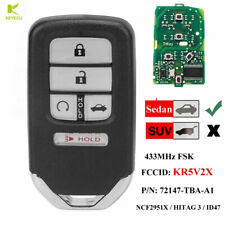 Replacement For 2018 2019 2020 2021 Honda Accord Ex Remote Start Smart Key Fob