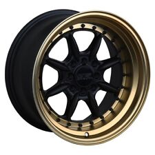 Xxr Wheels 002.5 15x8 4x1004x114.3 Offset 0 Flat Black Bronze Lip Qty Of 1