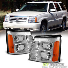 2003-2006 Cadillac Escalade Headlights Headlamps Replacement For 03-06 Hid Model