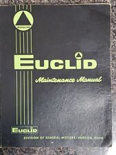 Euclid Gm 3 4 6-71 71e 71n 71t Diesel Maintenance Manual Shop Service Repair