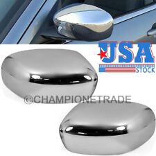 Us Chrome View Side Mirror Cover For 2005-10 Chrysler 300c Dodge Magnum Charger