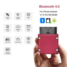 Obd2 Car Bluetooth Scanner Code Reader Elm327 V1.5 Bt Obdii Scan For Ios Andriod