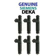 Genuine Siemens Deka 60lb Fuel Injectors Ev1 60mm Length 630cc Fi114961 Qty 6