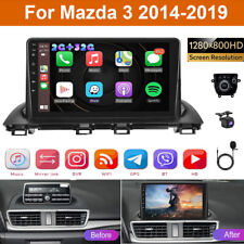 For Mazda 3 2014-2019 Car Stereo Radio Wireless Carplay 32gb Android 12 Gps Navi