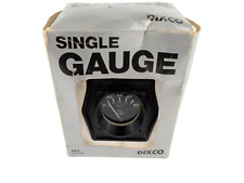 Vintage Dixco Oil Pressure Gauge 0-80 Psi 213 Single Gauge Usa