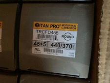 Titan Pro Trcfd455 Motor Dual Run Capacitor Round 440370v Ac 455 Mfd 4 New
