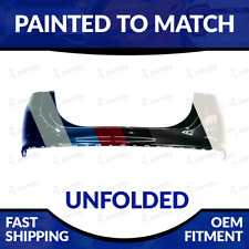 New Painted To Match 2013-2018 Ford Fusion Unfolded Rear Bumper Wo Sensor Holes