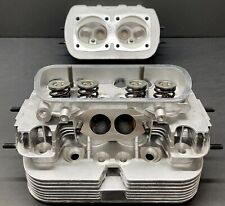 Brand New - Pair Of Dual Port Cylinder Heads - Air Cooled Vw Volkswagen - 92mm