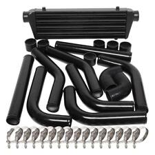 Universal 12pcs 2.5 Coupler Piping Intercooler Kit T-bolt Clamps Black