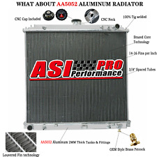 Fit 2005-18 07 Nissan Frontier Pathfinder Xterra 4.05.6l 3row Aluminum Radiator