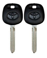 2 Transponder G Chip Key Blanks For Toyota