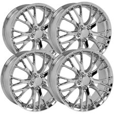 Set Of 4 Oe Wheels Cv22c 19x8.5 5x4.75 56mm Chrome Wheels Rims 19 Inch