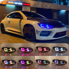 For Volkswagen Vw Scirocco Iii Mk3 Concept M4 Iconic Style Rgb Led Angel Eyes