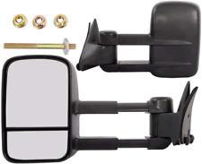 Towing Mirrors For 1988-1998 Chevy Gmc Ck 1500 2500 3500 Pickup Manual Telescop