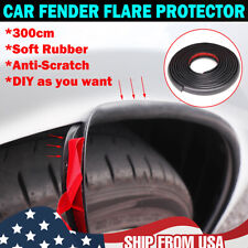 Universal Car Wheel Fender Extension Rubber Moulding Trim Flare Protector Guard