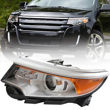 Projector Headlights Headlamp Assembly Halogen Left Side For 2011-2014 Ford Edge